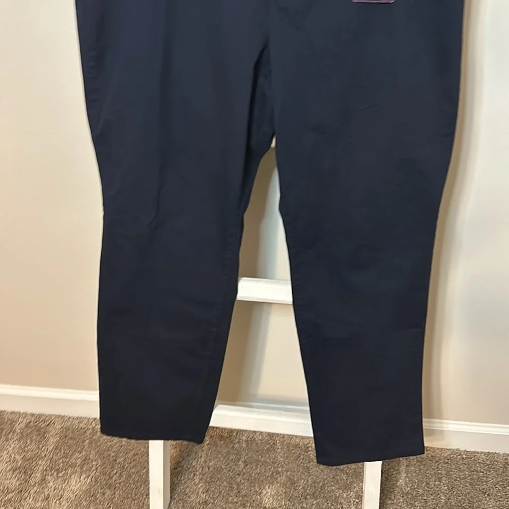Gloria Vanderbilt Amanda Trouser Straight Leg Classic Rise Size 16W Short NWT